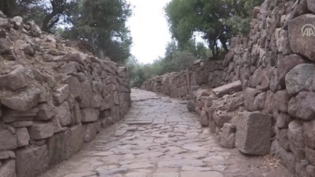 Manisa İlinde 2.000 Senelik Antik Bir Yol Bulundu